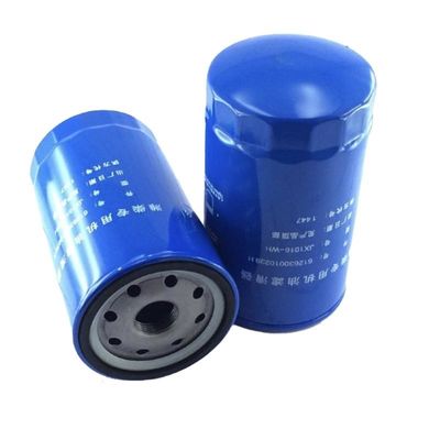 Elementos del filtro de aceite del motor del vehículo JX1016 para el motor de camión SHACMAN Weichai