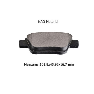 Repuestos para automóviles D2067-9299 Pads para frenos traseros 0446605010 Pads para frenos para automóviles para Toyota Mercedes-Benz