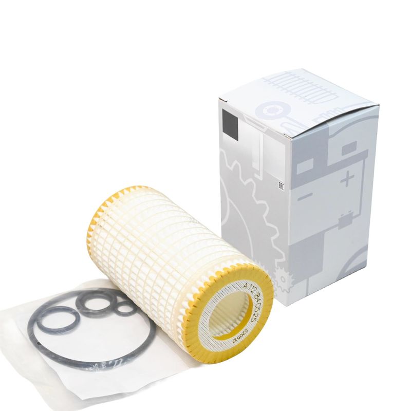 BENZ Sistema del motor Partes de reparación del vehículo Elemento de filtro de aceite original A0001802609