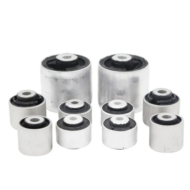 Suspensión de automóviles Buses de caucho Buses de control de brazo para Audi A4 A5 A6 A7 Q5 A8 RS 8K 4G 4H Chasis diez piezas por juego
