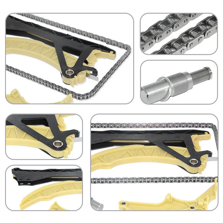 Componentes del motor de automóviles Conjunto de cadenas de tensión de tiempo 1317502180 para BMW N46 N42 B18 B20 E46 E90 E83 E85 Express STD